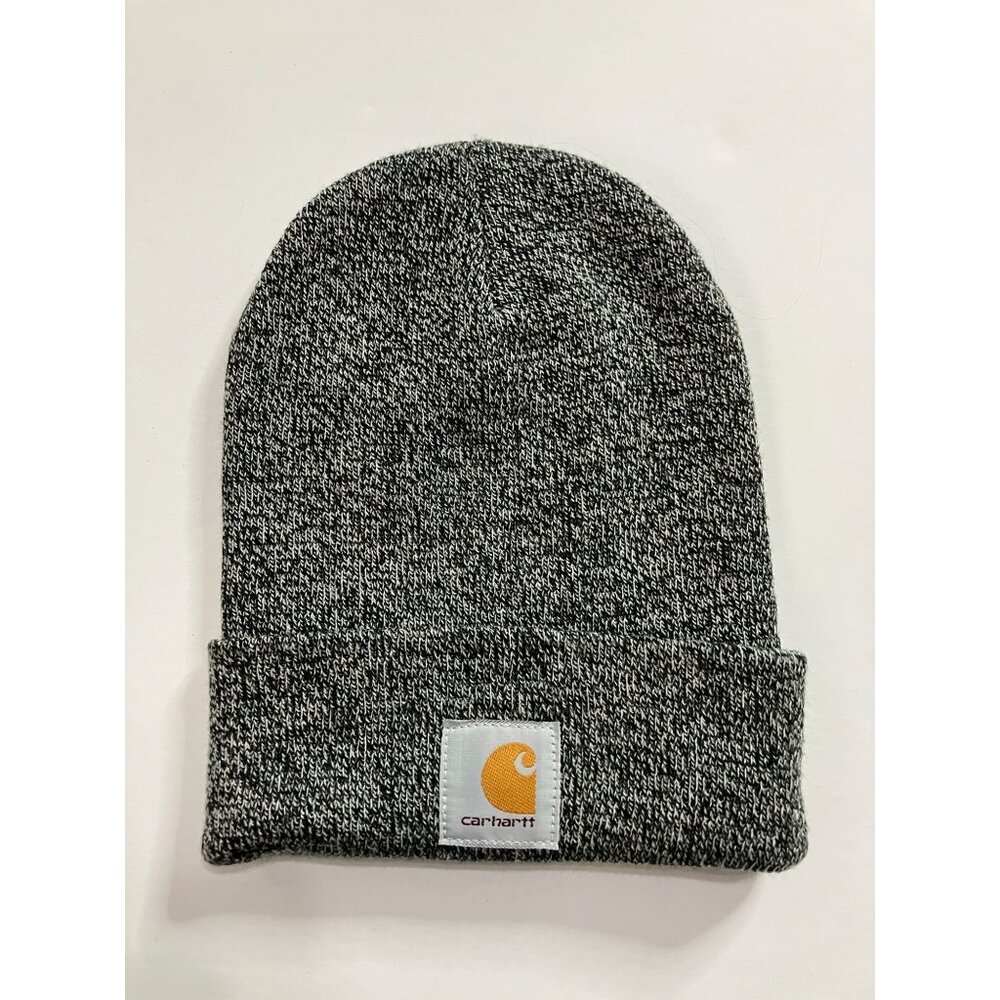 Carhartt Heathered Gray Knit Beanie Hat